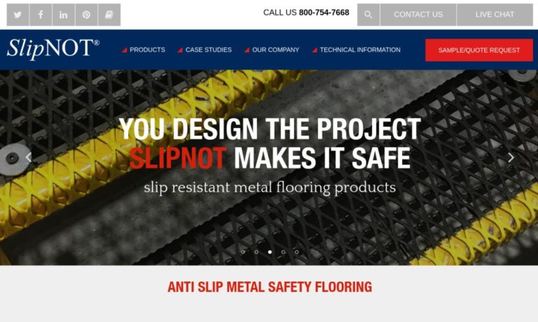 SlipNOT® Metal Safety Flooring