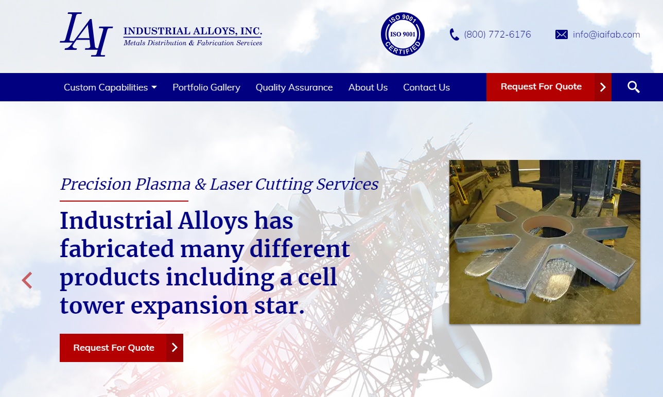 Industrial Alloys, Inc. Stainless Steel Manufacturers