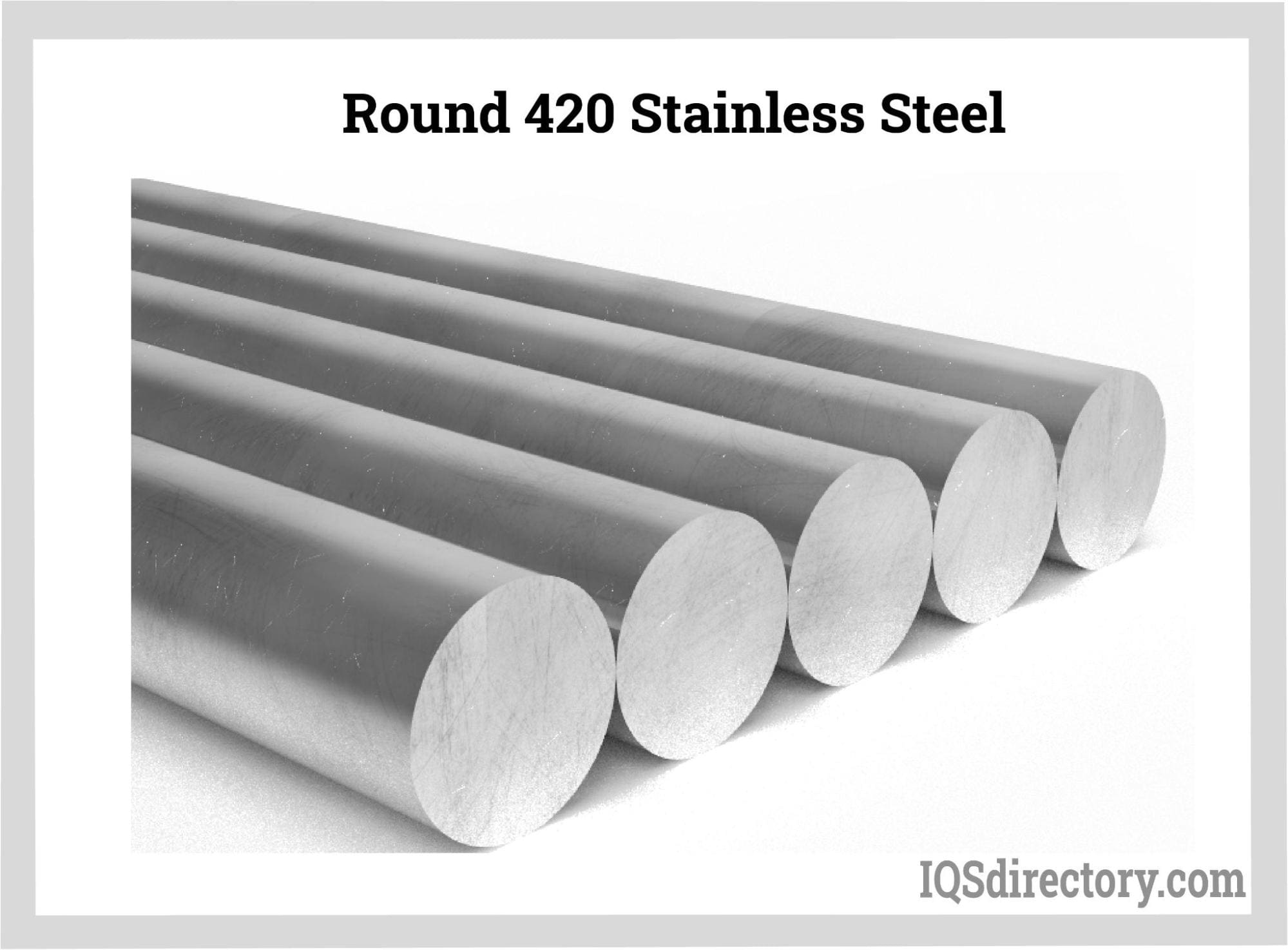 Round 420 Stainless Steel