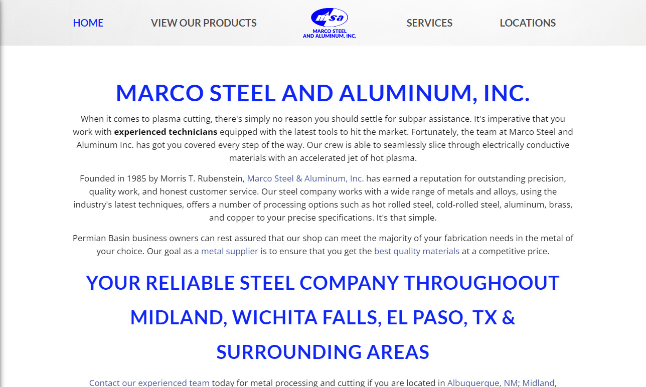 Marco Steel and Aluminum, Inc.